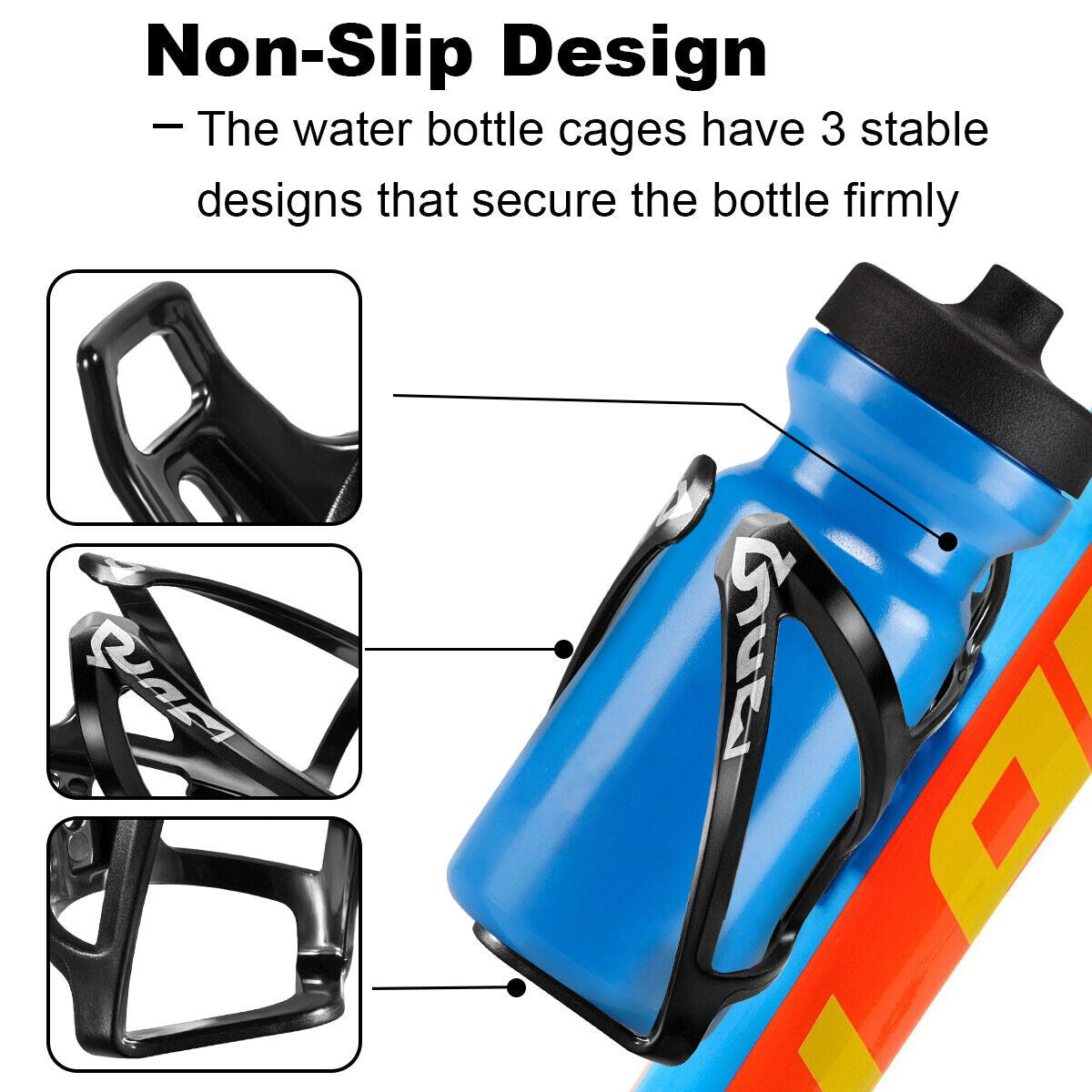 Lightweight Water Bottle Cage Holder for Giant Bicycle – Cycling Kinetics