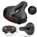 Comfortable Wide Soft Seat/Saddle for TotGuard eBike