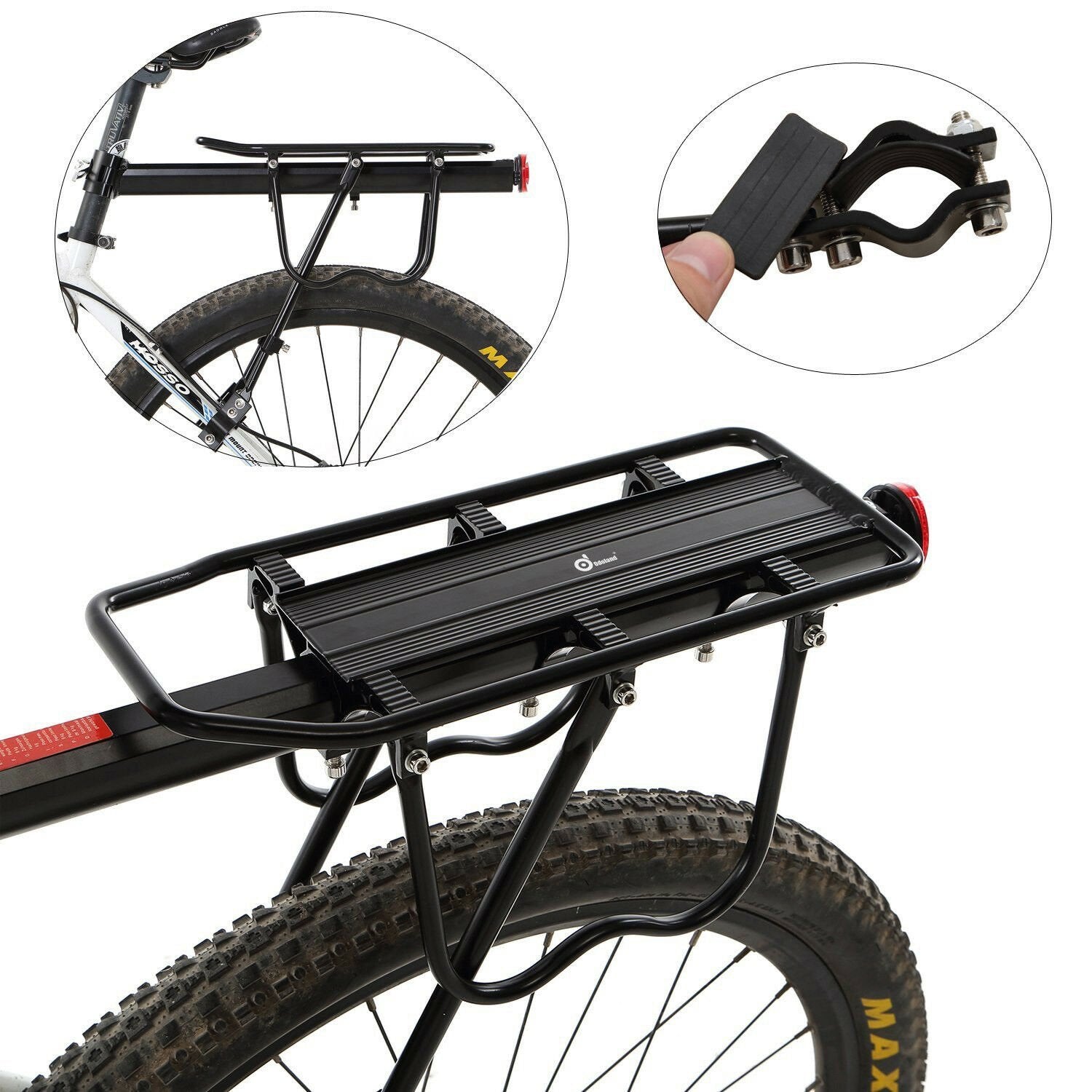 eBike Rear Pannier Carrier Cargo Rack for Quiet Kat eBike