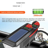 Fuji Hybrid Bike Solar Headlight Lamp