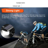 Road Bike Solar Headlight Lamp For Trek