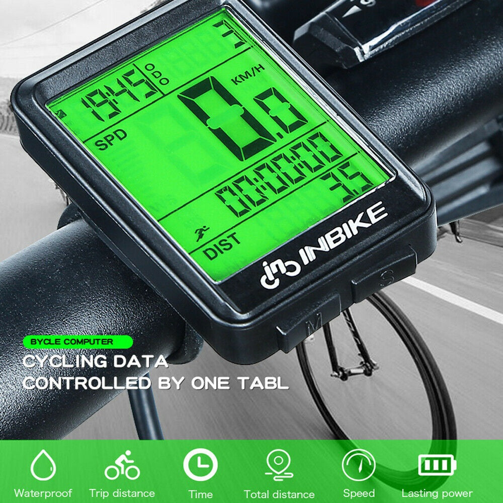 Bike Odometer Wireless Wreless Bcycle Speedometer Waterproof