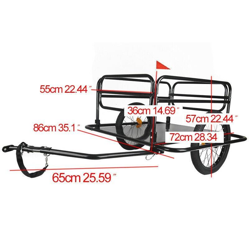 Bicycle Cargo Carrier Trailer for Giant Mountain Bike – Cycling Kinetics