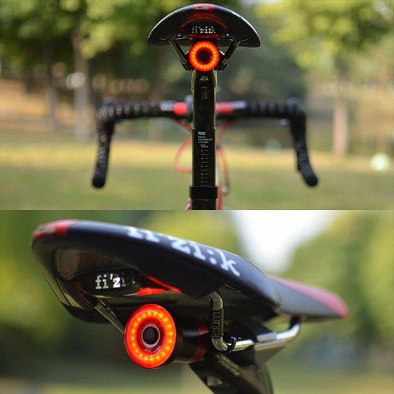 Feu Arrière Vélo Intelligent à Détection De Freinage - LED, Aluminium CNC
